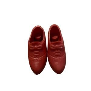 Vintage Ideal Tammy Doll Red Tennis Shoes Squishy Rubber Japan 1960s Bow